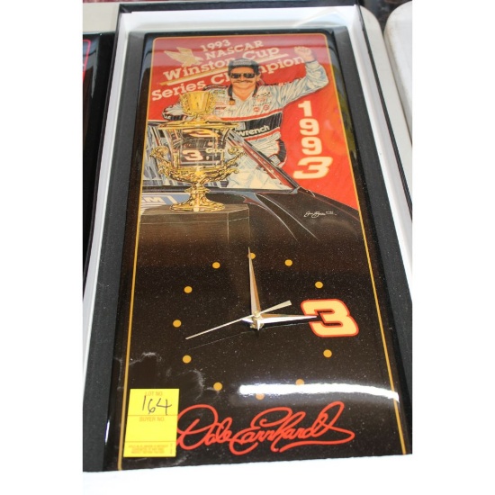 Dale Earnhardt Clock