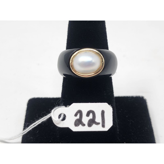 6.5g 14k Vintage Japanese Ring Size 7