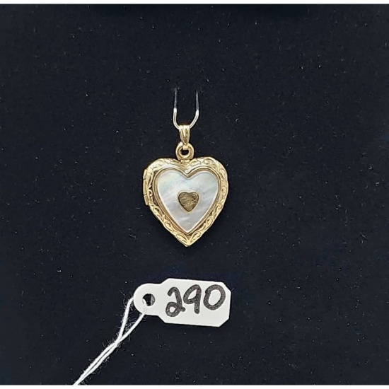 3.1g 10k Yellow Gold Locket