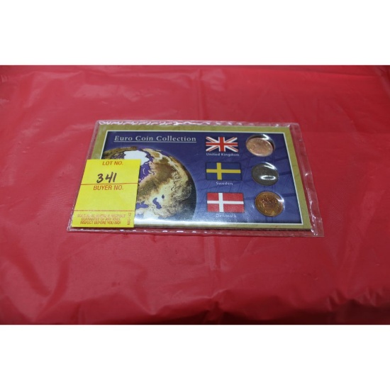 Euro coin collection