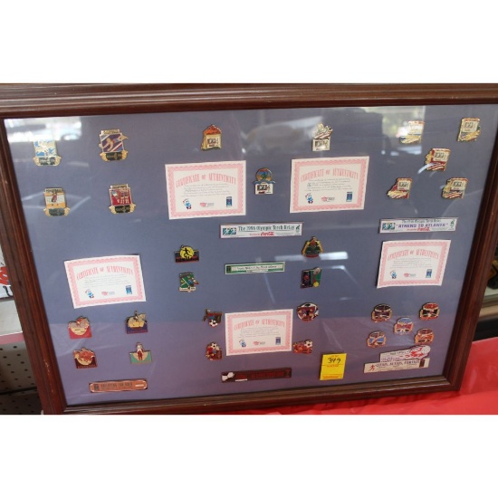 1996 Olympic specific sports pins