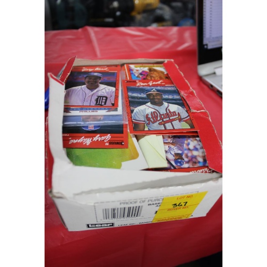 1990 Donruss baseball card set
