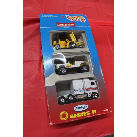 Little Debbie's Hot Wheels set