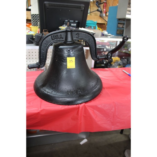 Cast iron bell without yoke USA #2