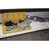 Two Portable Electric Pipe Threaders