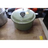Antqiue Pressure Cooker w/ Cook book, gasket, and shaker.