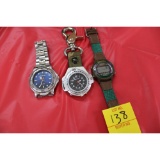 Three Men's Watches
