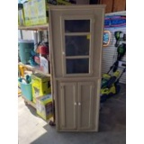 Painted Corner Cabinet