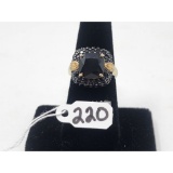 6.4g .925 Silver/Unknown Stone Size7