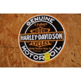 Harley Davidson Embossed Sign
