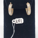 2.3g 10k Gold Hoops