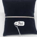 2.7g 14k White Gold/Marie Anthony Bracelet