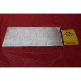 .999 10 dollar bill in silver