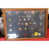 1996 Days of Olympics pins 2 Framed sets