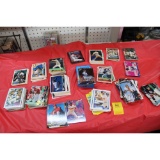 Variety of sports cards