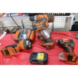 18 volt Ridgid items