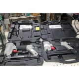 Two Porter Cable Air Nailers. One is missing a part