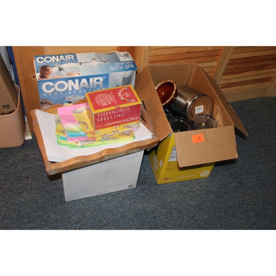 Miscellaneous kitchen and estate items