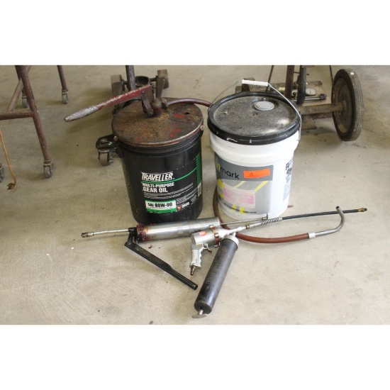 Gear oil, luber, and grease guns