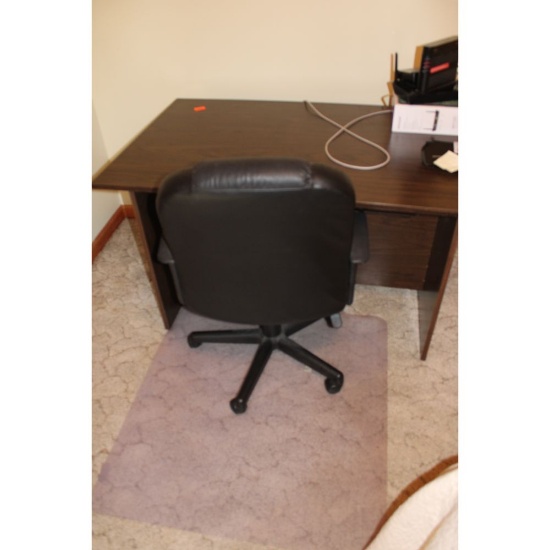 Desk with chair