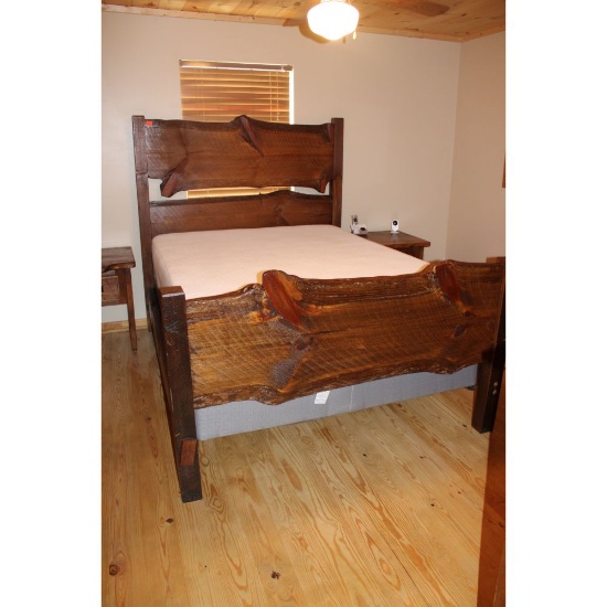 Custom made queen bed