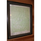 Two Area maps - geological surveys of Chattahoochee National Forest