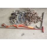 Miscellaneous chains, hooks, and chain binder
