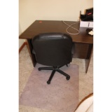 Desk with chair