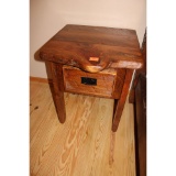 Pair of matching one drawer night stands