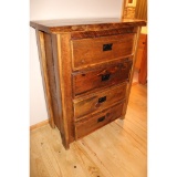 Custom four drawer chest