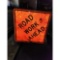 Road Work Ahead Sign