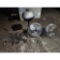Grill, Fans, and Cast Iron Park Bench Ends