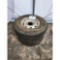 Two Eight Lug Wheels and Tires