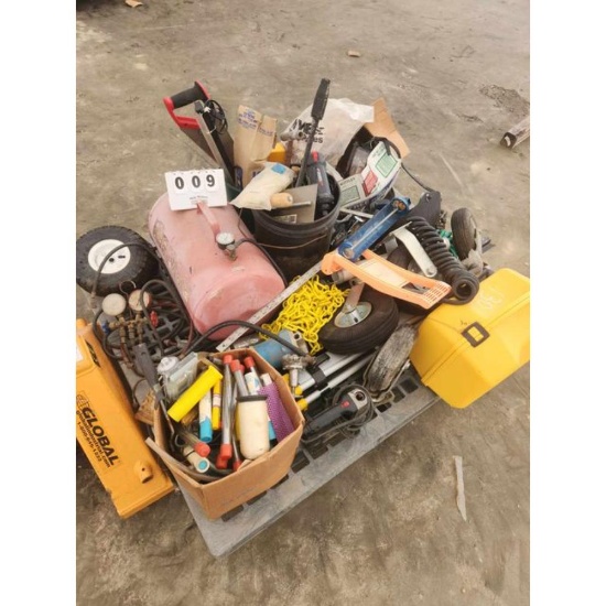 Pallet of Misc. Shop Tools