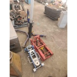 Two Transmission Jacks and a Racing Style Hydraulic Jack