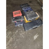 Tool Boxes and Tools. All Boxes Have Tools in Them. All Are Not Complete Sets.