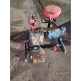 Grinder, Chainsaw Sharpener, Rolling Stool, Jump Box, Roller