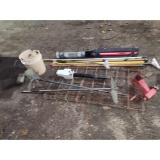 Light, Concrete Grates, and Misc. Tools