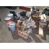 Two Stacks of Car Parts
