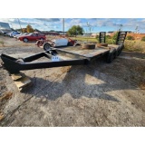 Shop Built Triple Axle Trailer. Bill of Sale Only