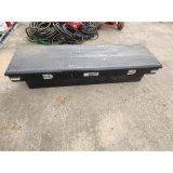Black Shallow Diamond Plate Tool Box