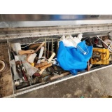 Aluminum Diamond Plate Tool Box and Contents