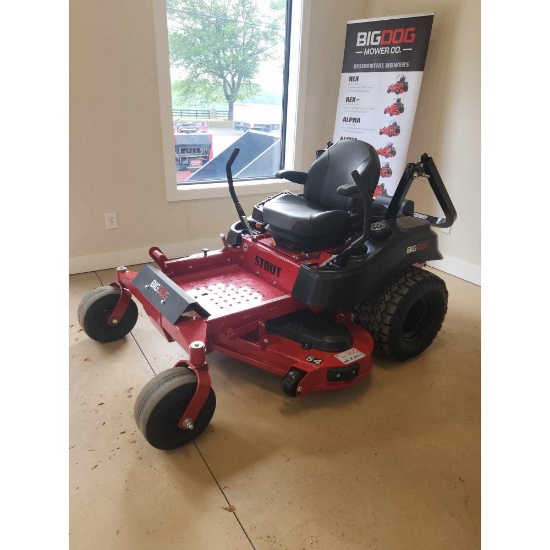 New 54in 23HP BigDog Stout Zero Turn Lawnmower