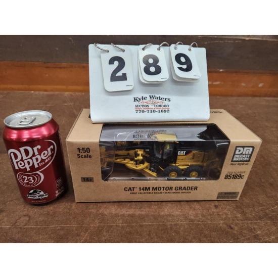 CAT 14M Motor Grader 1:50 Scale by Diecast Masters