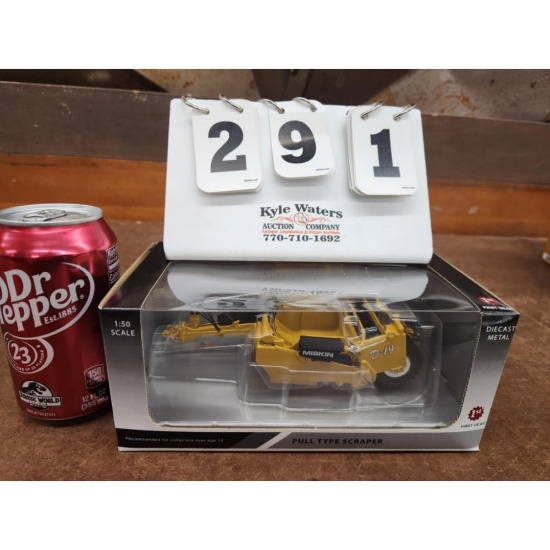 Pull Type Scraper Miskin D19 1:50 Scale