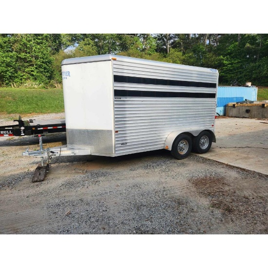 Frontier Aluminum Horse Trailer
