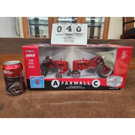 Farmall A and Farmall C 2pc Set. 1:16