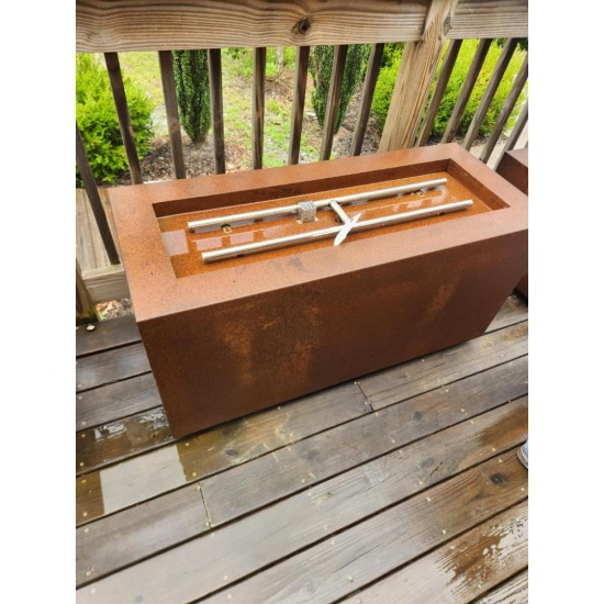 Gas Fire Pit. Hooks to Propane