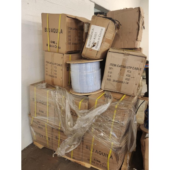 Assorted Cat Wire. Only This Pallet