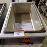 VOLLRATH CAYENNE SINGLE HOT FOOD WARMER C/W S/S INSERT